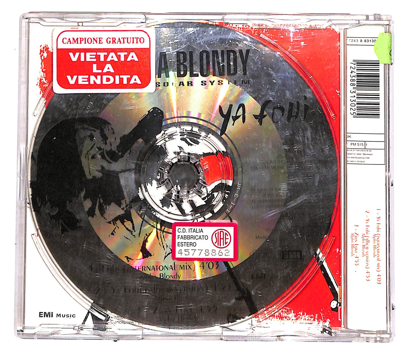 EBOND Alpha Blondy & The Solar System - Ya Fohi, Ya Likefi CD CD052218