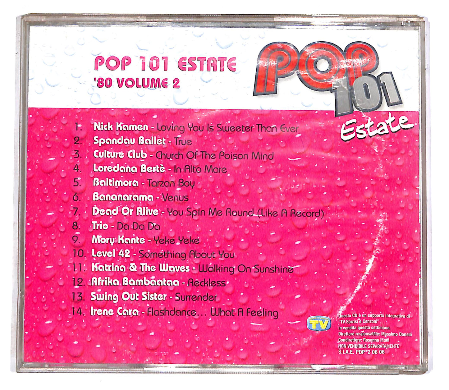 EBOND Pop 101 Estate 6 - '80 Vol.2 EDITORIALE CD CD052335