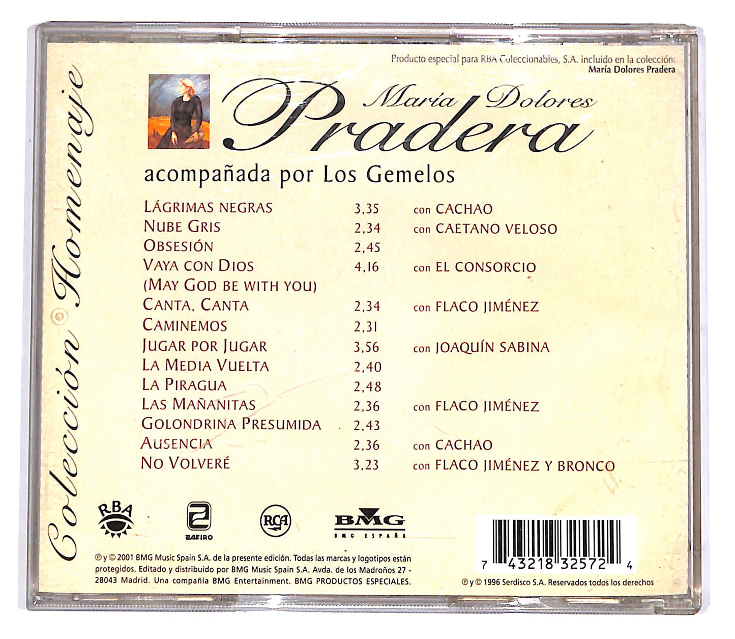 EBOND Maria Dolores Pradera - Caminemos CD CD052349