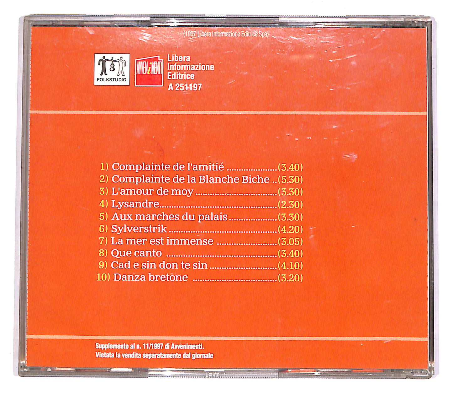 EBOND Antiche Ballate Provenzali E Bretoni EDITORIALE CD CD052425