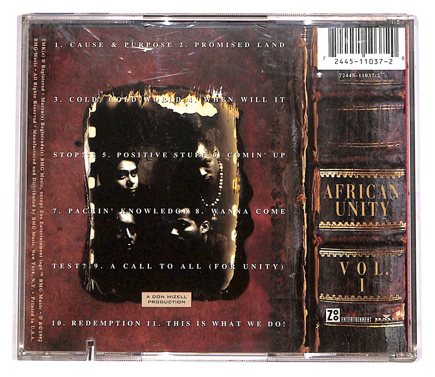 EBOND African Unity - Out Of The Flames Volume One CD CD052433