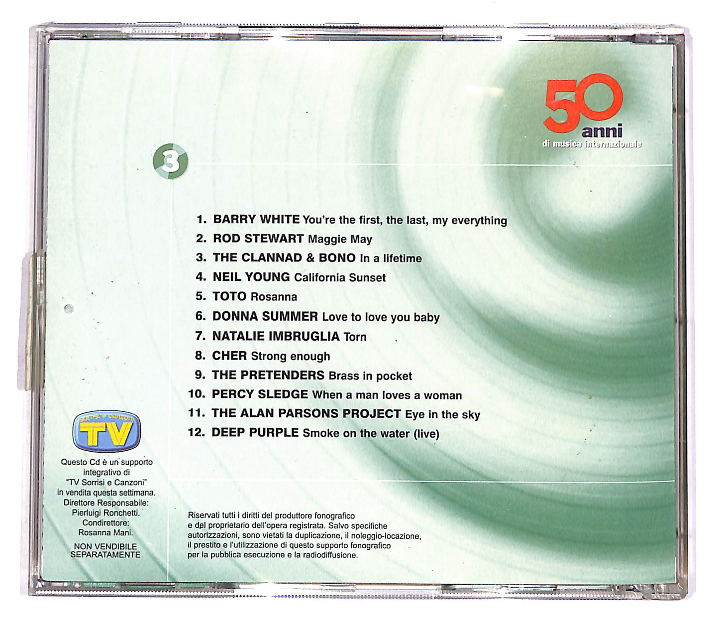 EBOND Various - 50 Anni Di Musica Internazionale Vol.3 EDITORIALE CD CD052517
