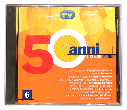 EBOND Various - 50 Anni Di Canzoni Italiane Vol.6 EDITORIALE CD CD052526
