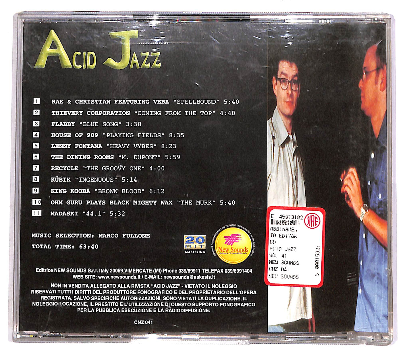 EBOND Various - Acid Jazz Vol. 41 EDITORIALE CD CD052535