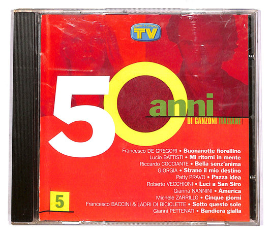 EBOND Various - 50 Anni Di Canzoni Italiane Vol.5 EDITORIALE CD CD052541
