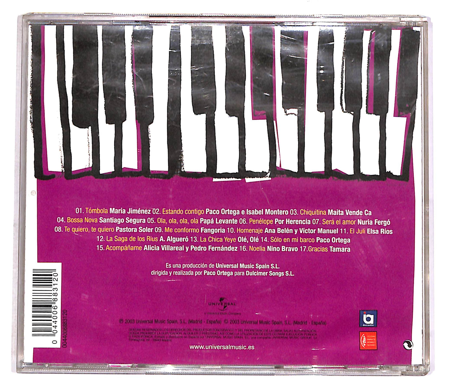 EBOND Augusto Alguero - Homenaje CD CD052553