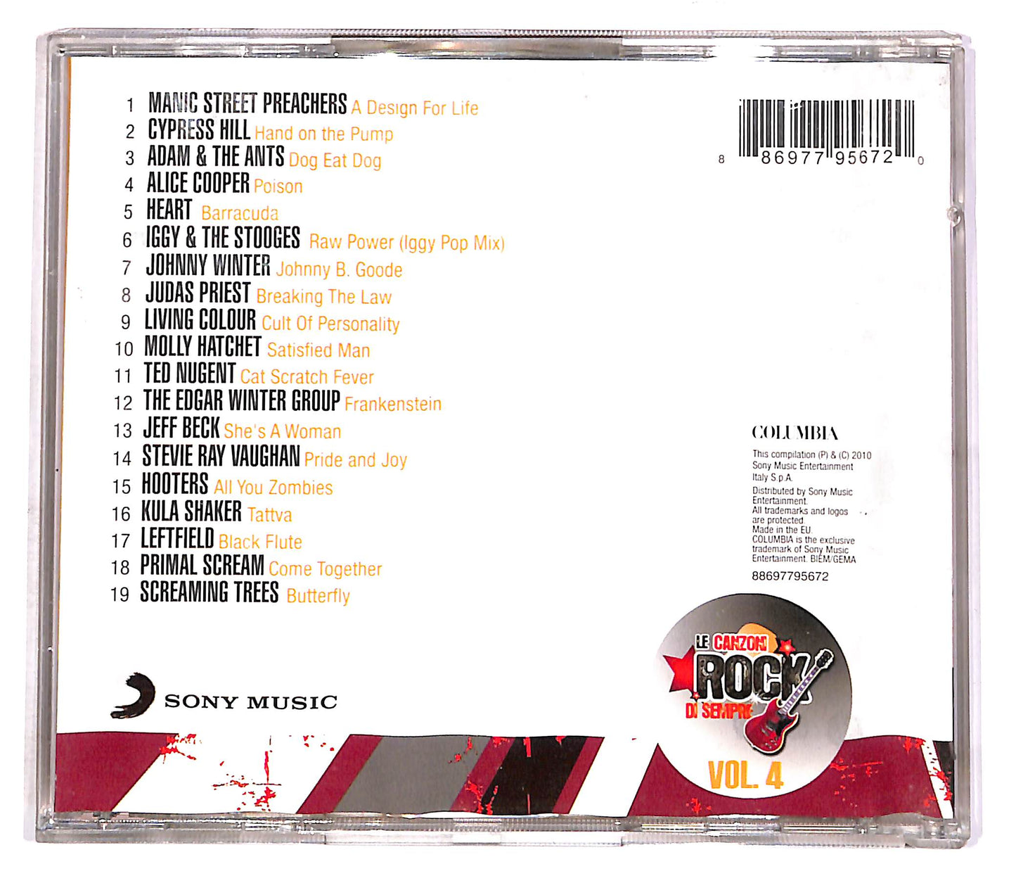 EBOND Le Canzoni Rock Di Sempre - Volume 4 CD CD052607