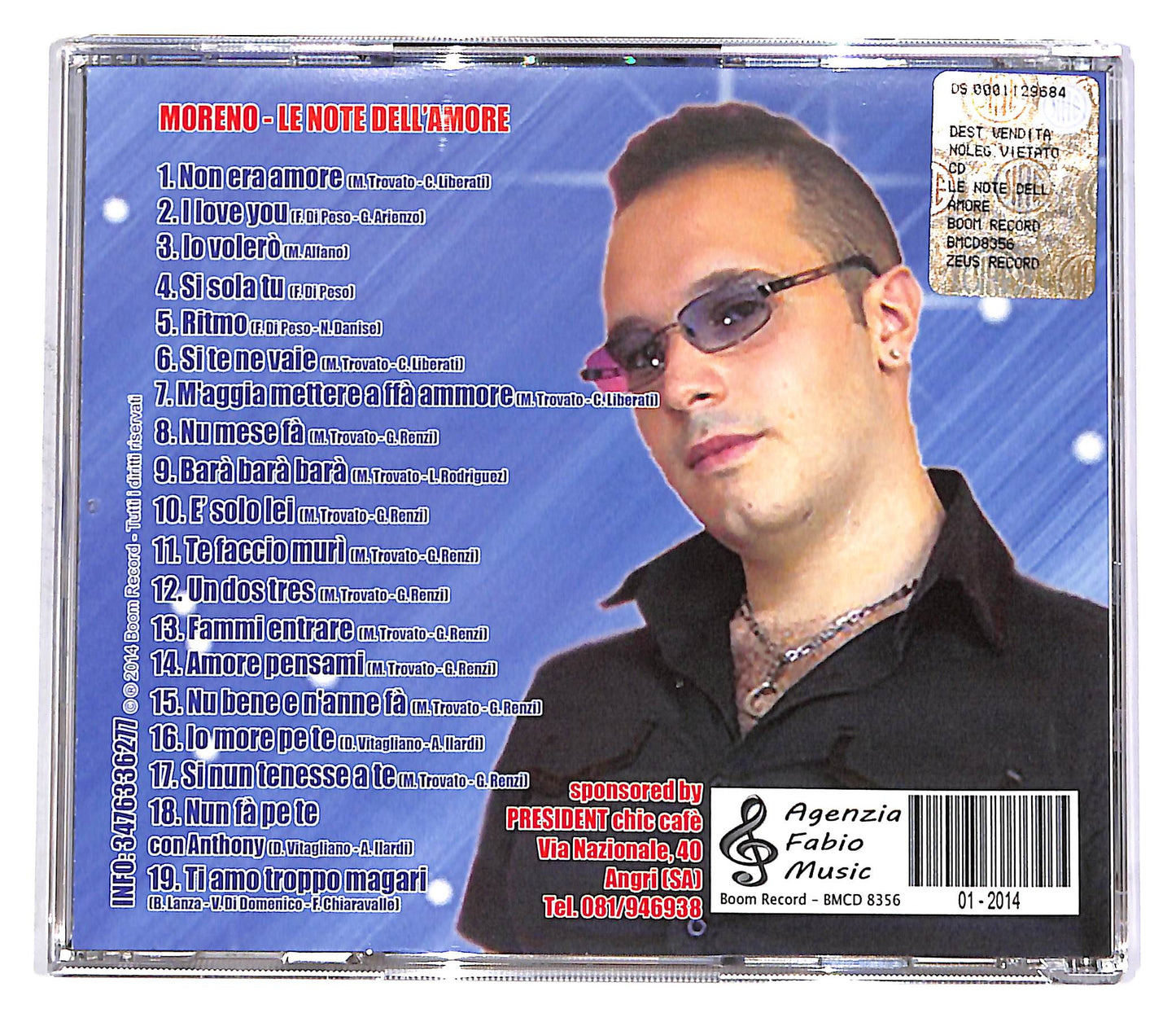 EBOND Moreno - Le Note Dell'Amore CD CD052726