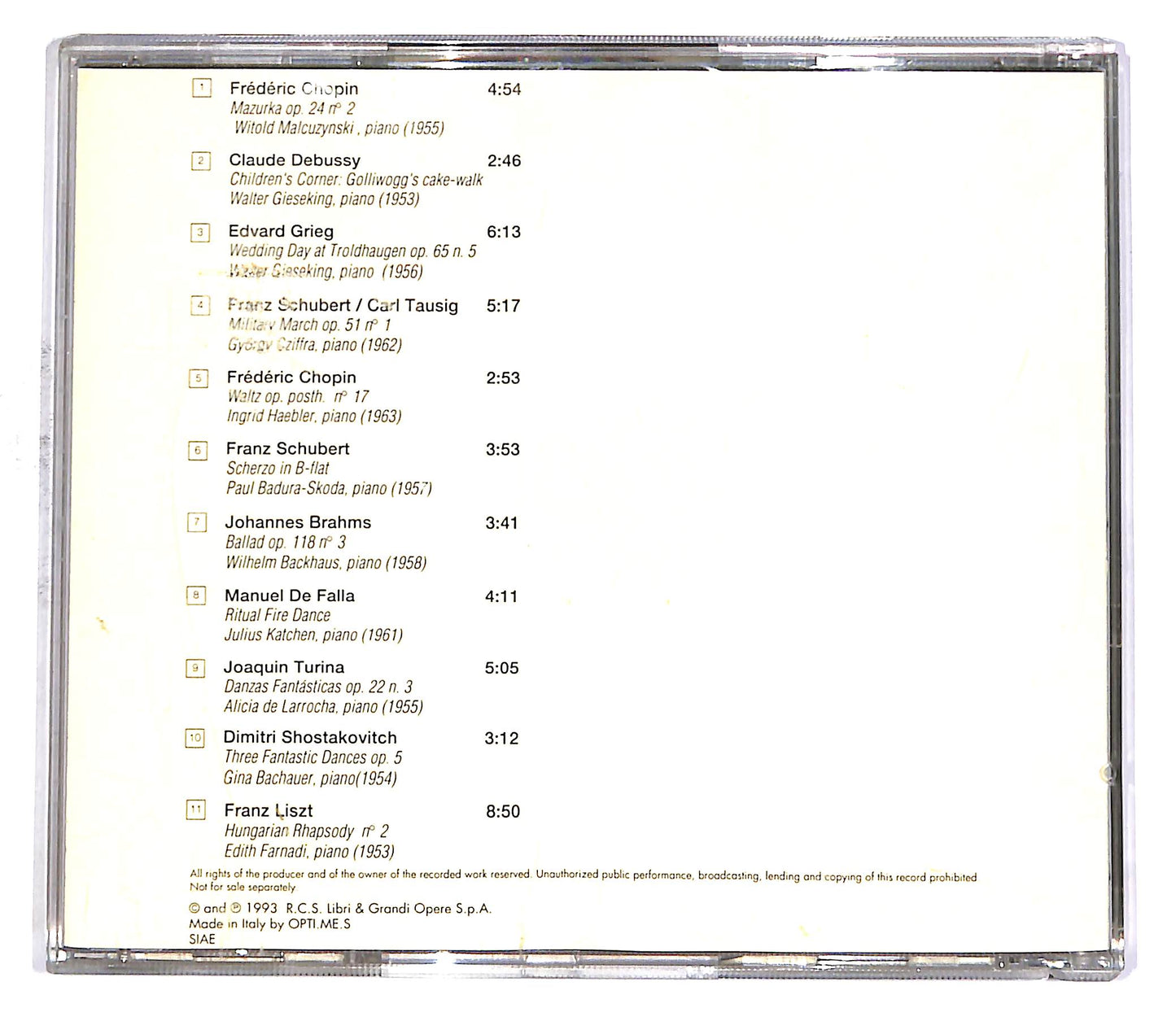 EBOND Various - Pianoforte - Volume 2 EDITORIALE CD CD052835