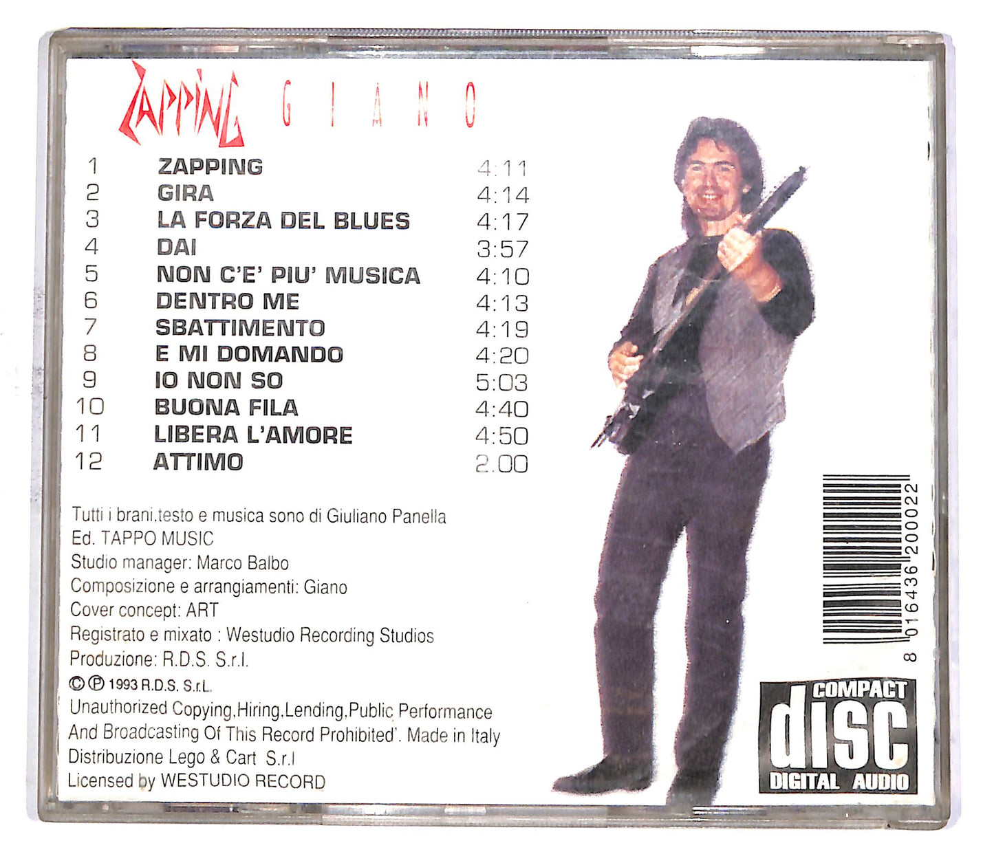 EBOND Giano - Zapping CD CD052852