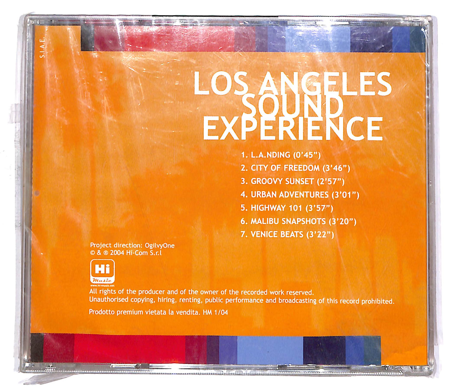 EBOND Los Angeles Sound Experience EDITORIALE CD CD052901