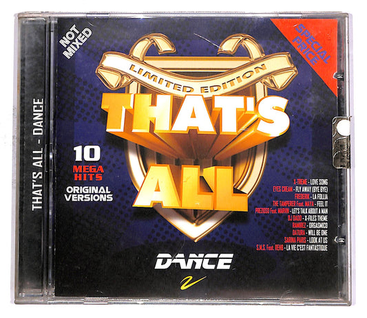 EBOND Various - That's All - Dance CD CD052917