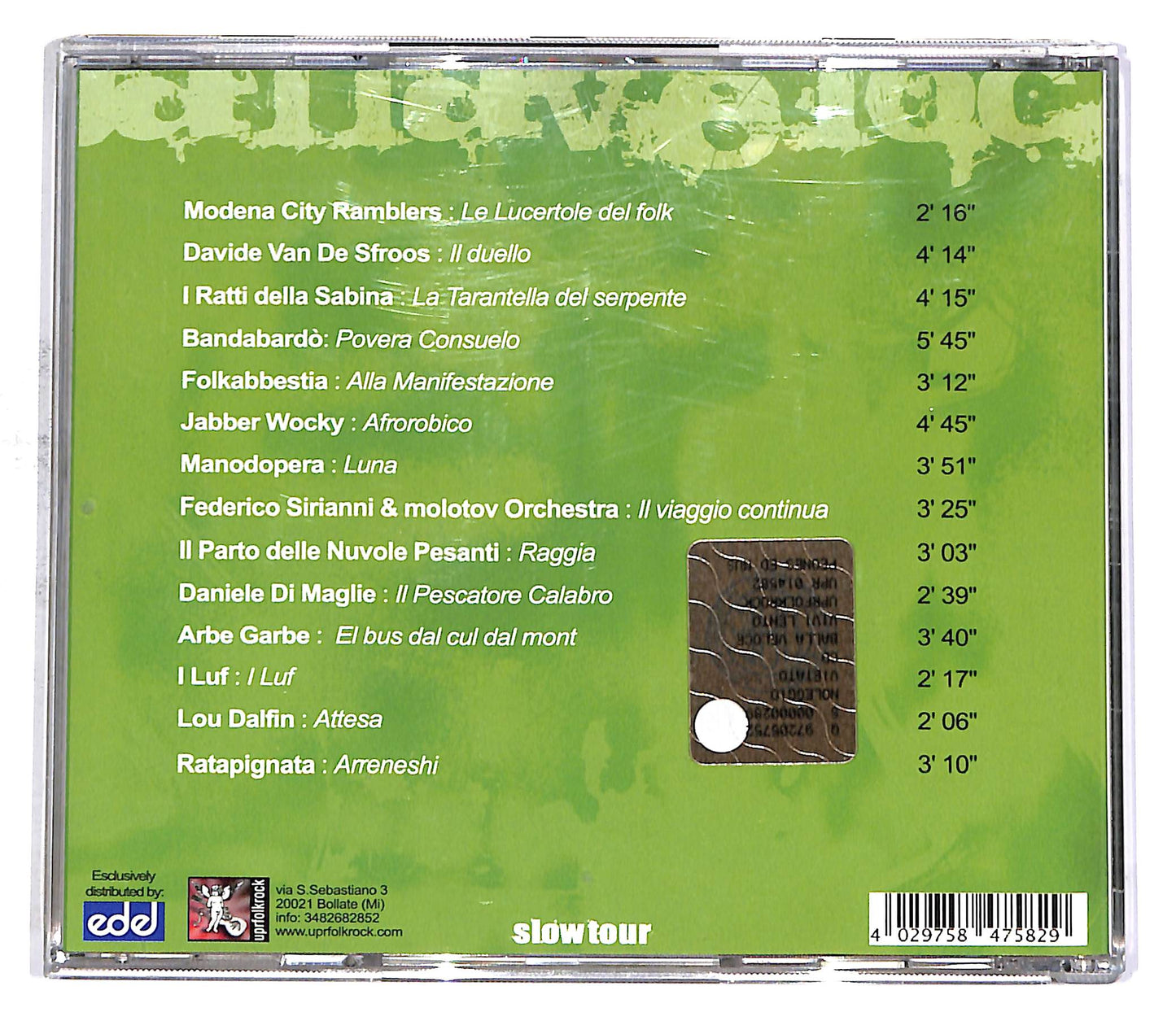EBOND Various - BallaveloceVivilento CD CD052936