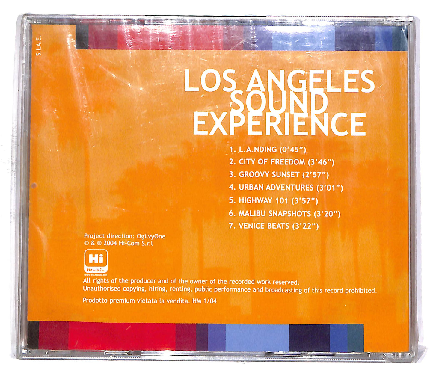 EBOND Los Angeles Sound Experience EDITORIALE CD CD052951
