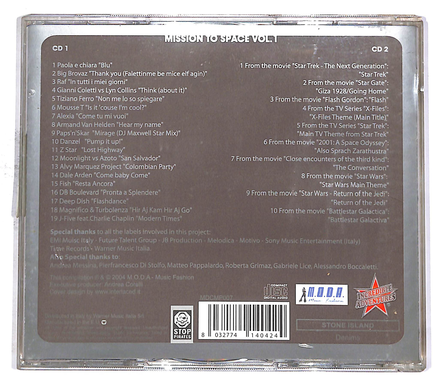 EBOND Various - Mission To Space Vol. 1 (2 dischi) CD CD053007