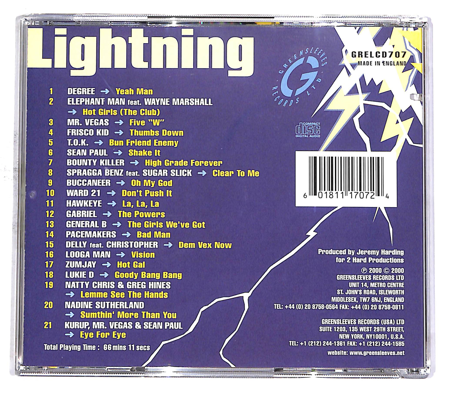 EBOND Various - Lightning CD CD053018