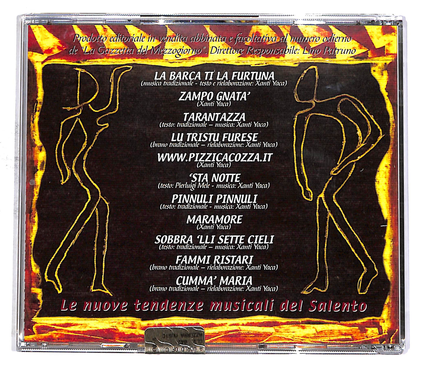EBOND Xanti Yaca - A Sud di Niente EDITORIALE CD CD053025