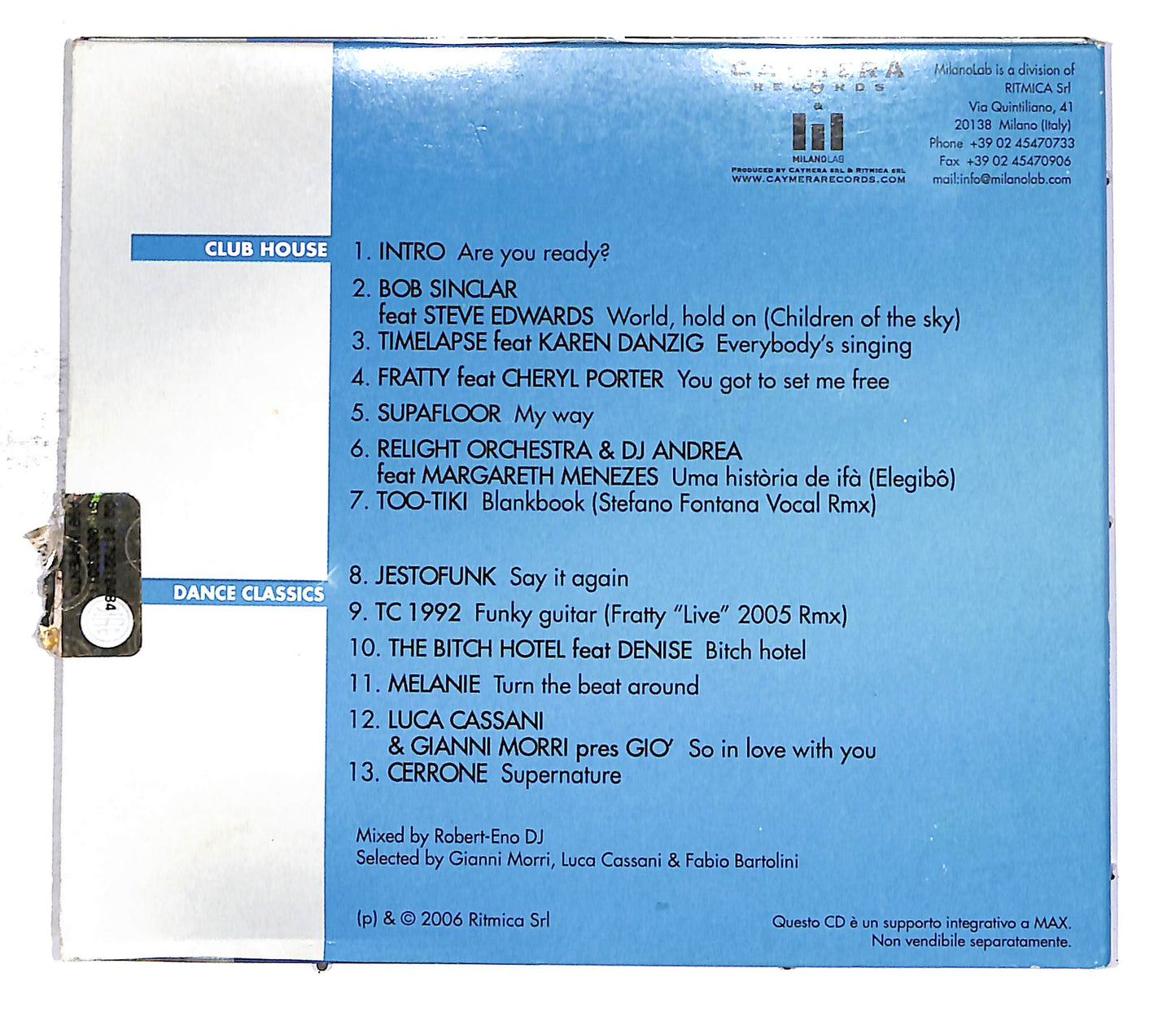 EBOND Various - Club Pineta Ete EDITORIALE CD CD053036