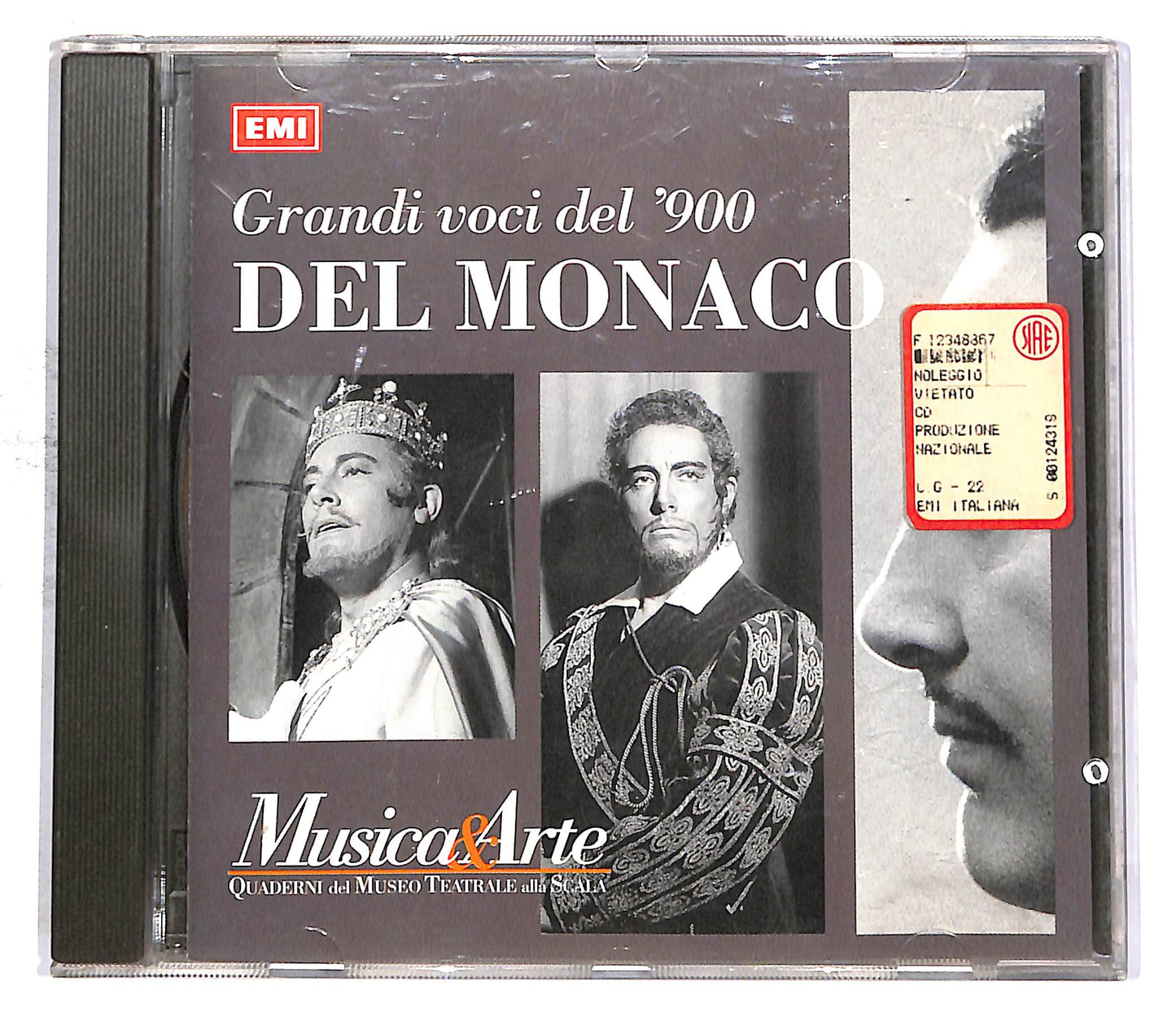 EBOND Mario Del Monaco - Grandi Voci Del '900 EDITORIALE CD CD053042
