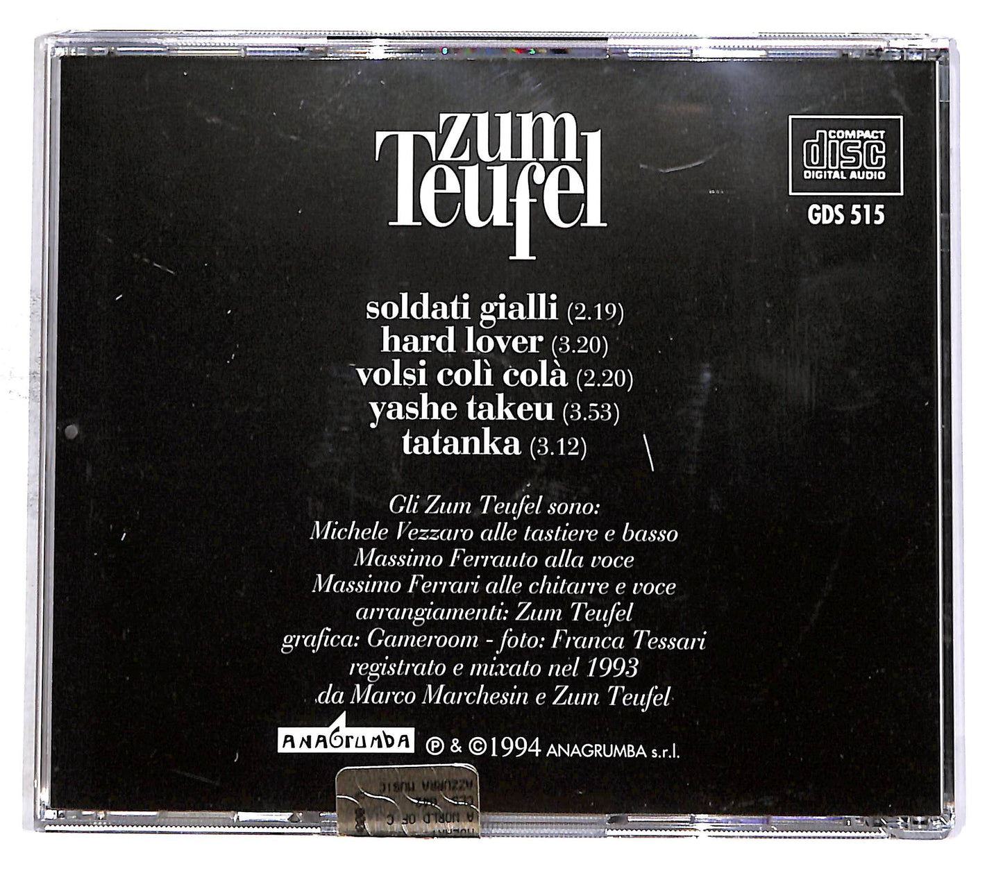 EBOND Zum Teufel - Zum Teufel CD CD053061