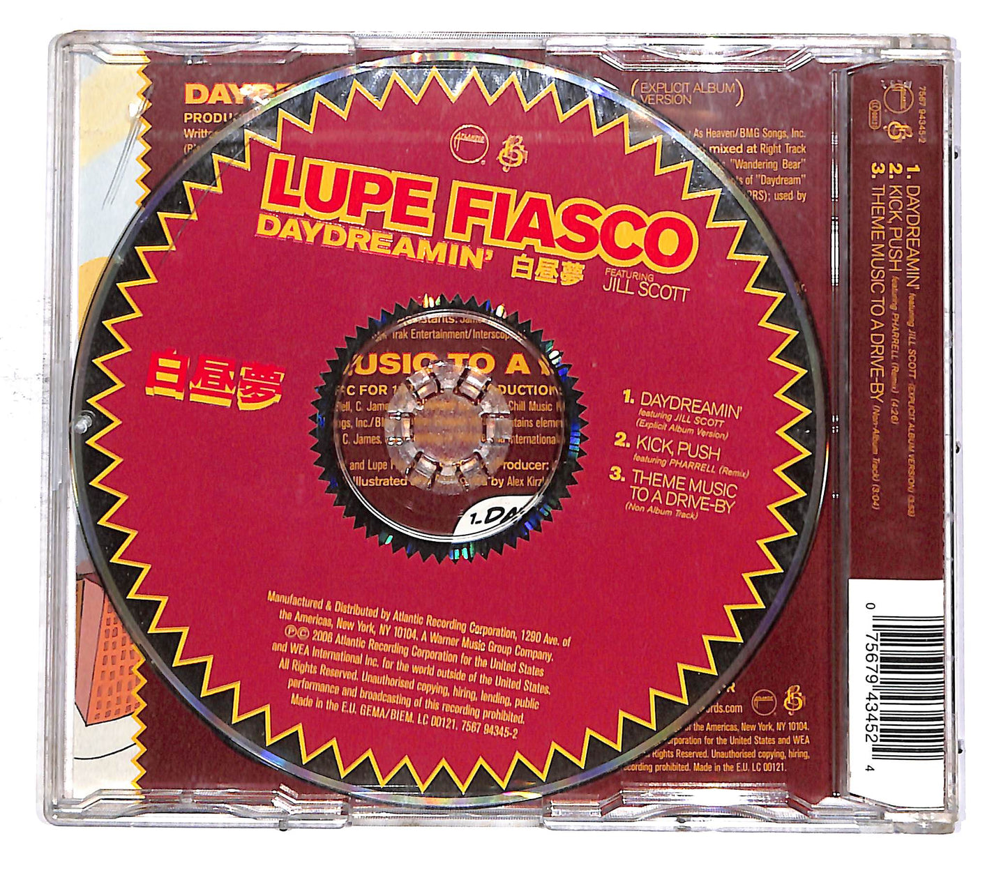 EBOND Lupe Fiasco Featuring Jill Scott - Daydreamin' CD CD053103