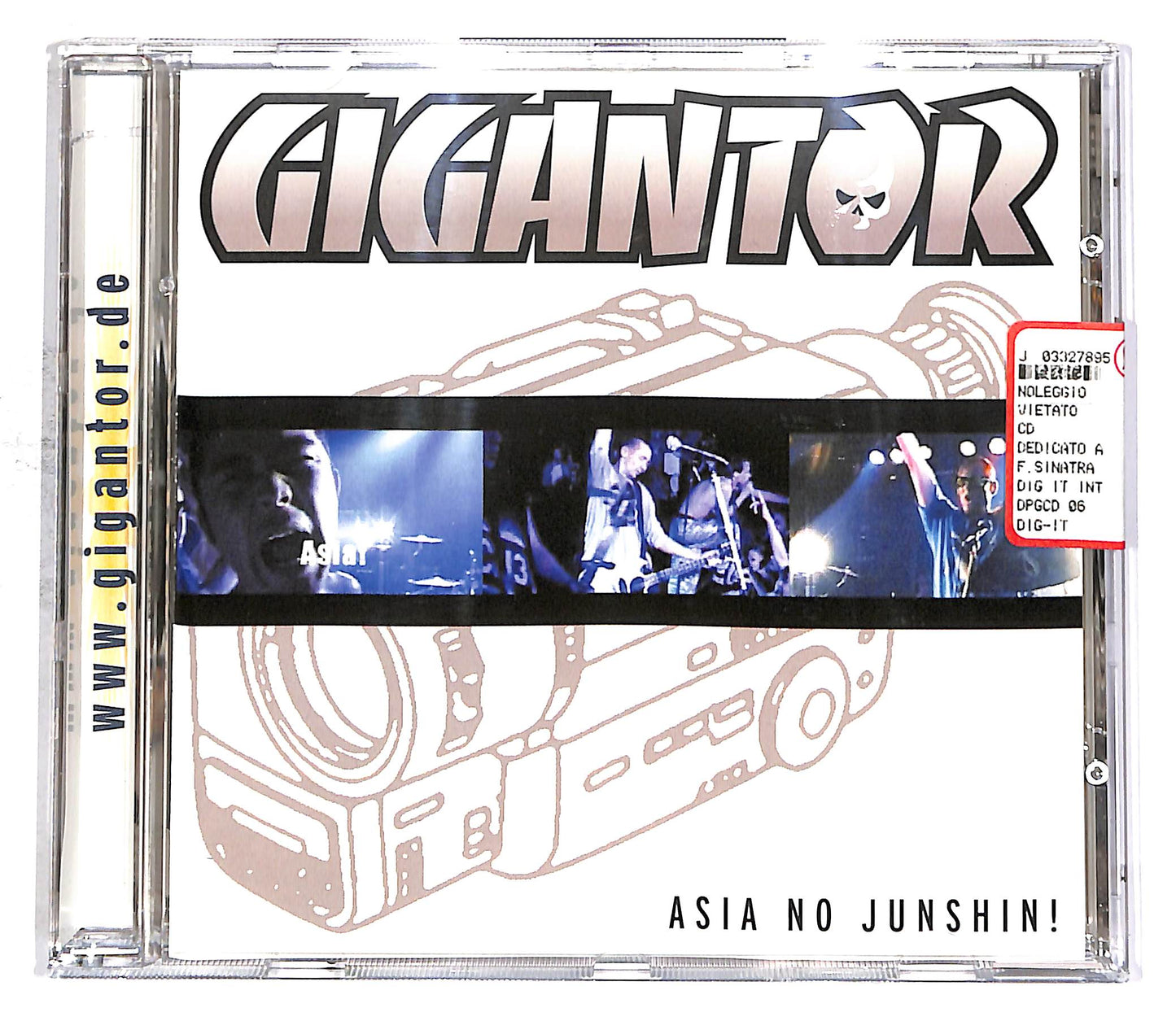 EBOND Gigantor - Asia No Junshin CD CD053114