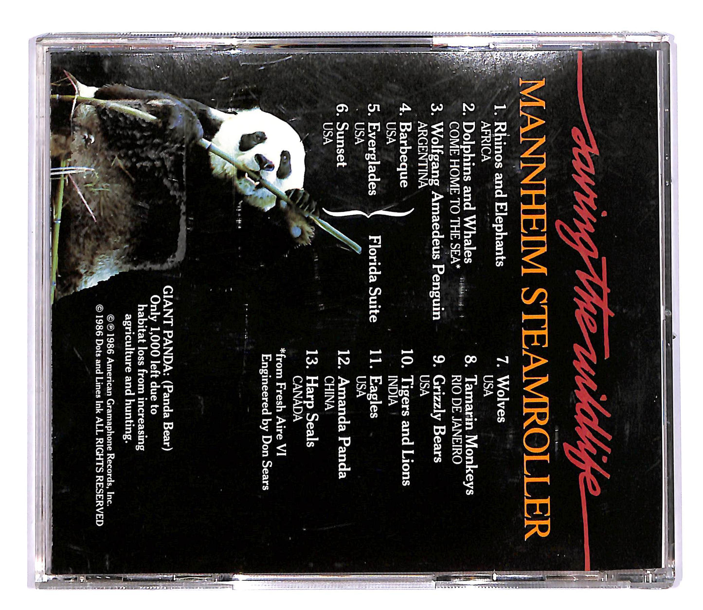EBOND Mannheim Steamroller - Saving The Wildlife CD CD053216