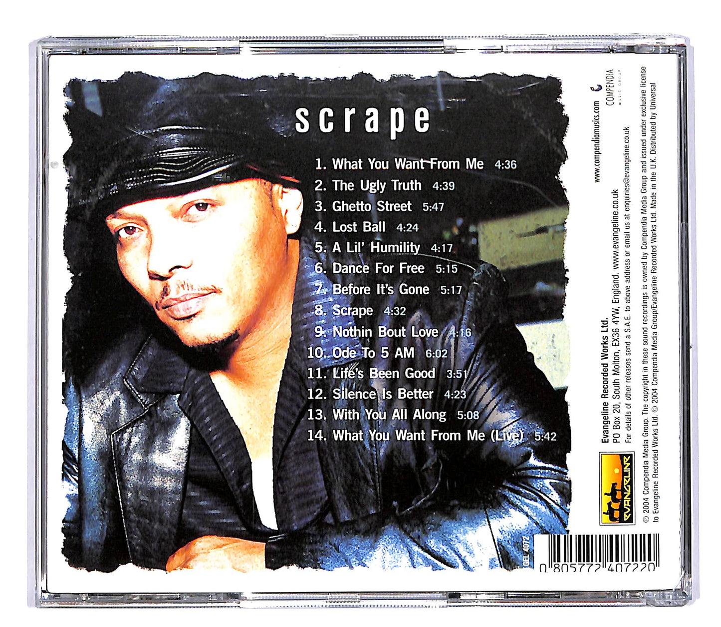 EBOND Ivan Neville - Scrape CD CD053224