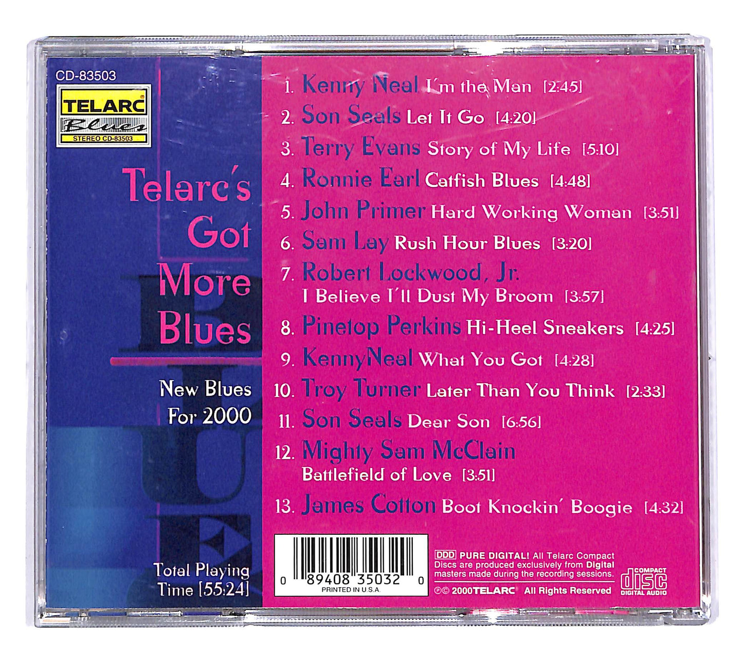 EBOND Various - Telarc's Got More Blues - New Blues For 2000 CD CD053232