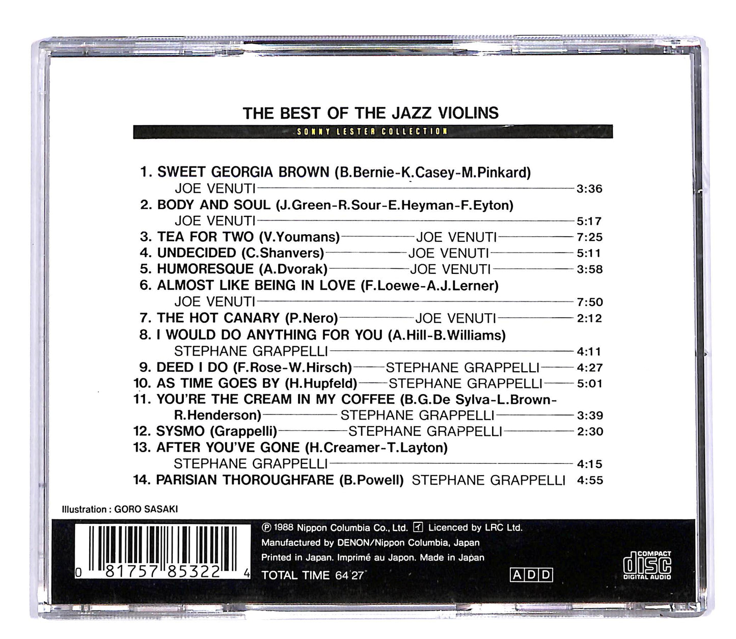 EBOND Various - The Best Of The Jazz Violins CD CD053237