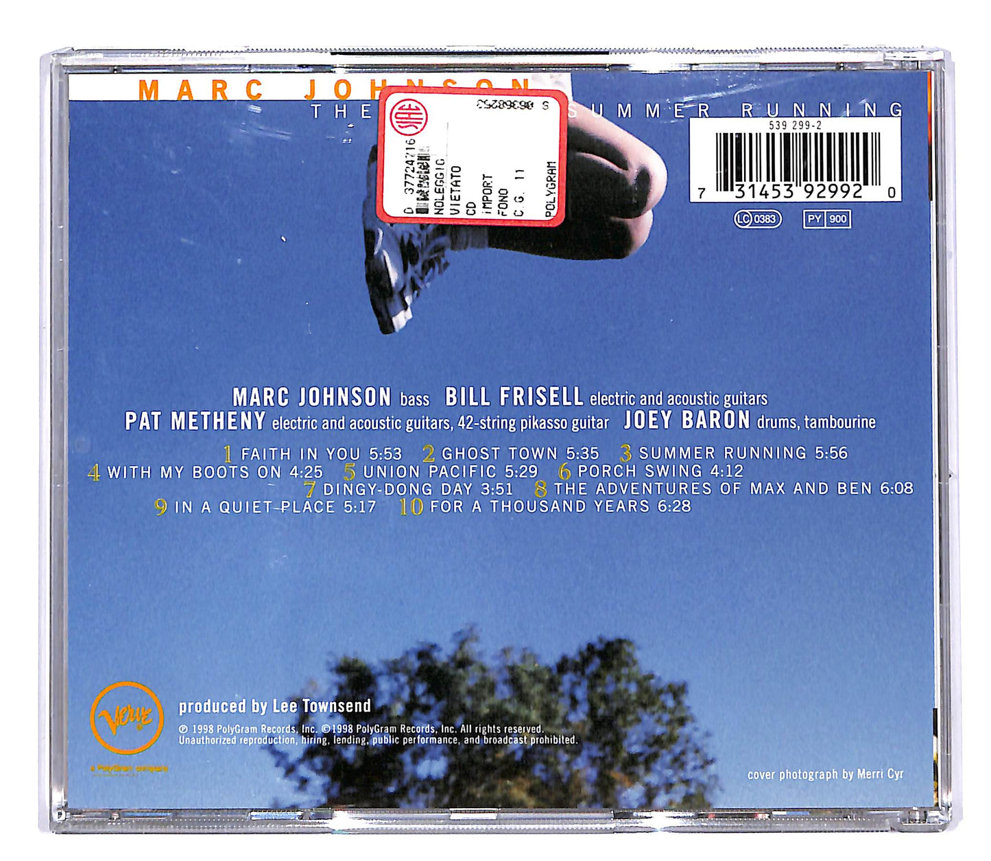 EBOND Marc Johnson - The Sound Of Summer Running CD CD053307