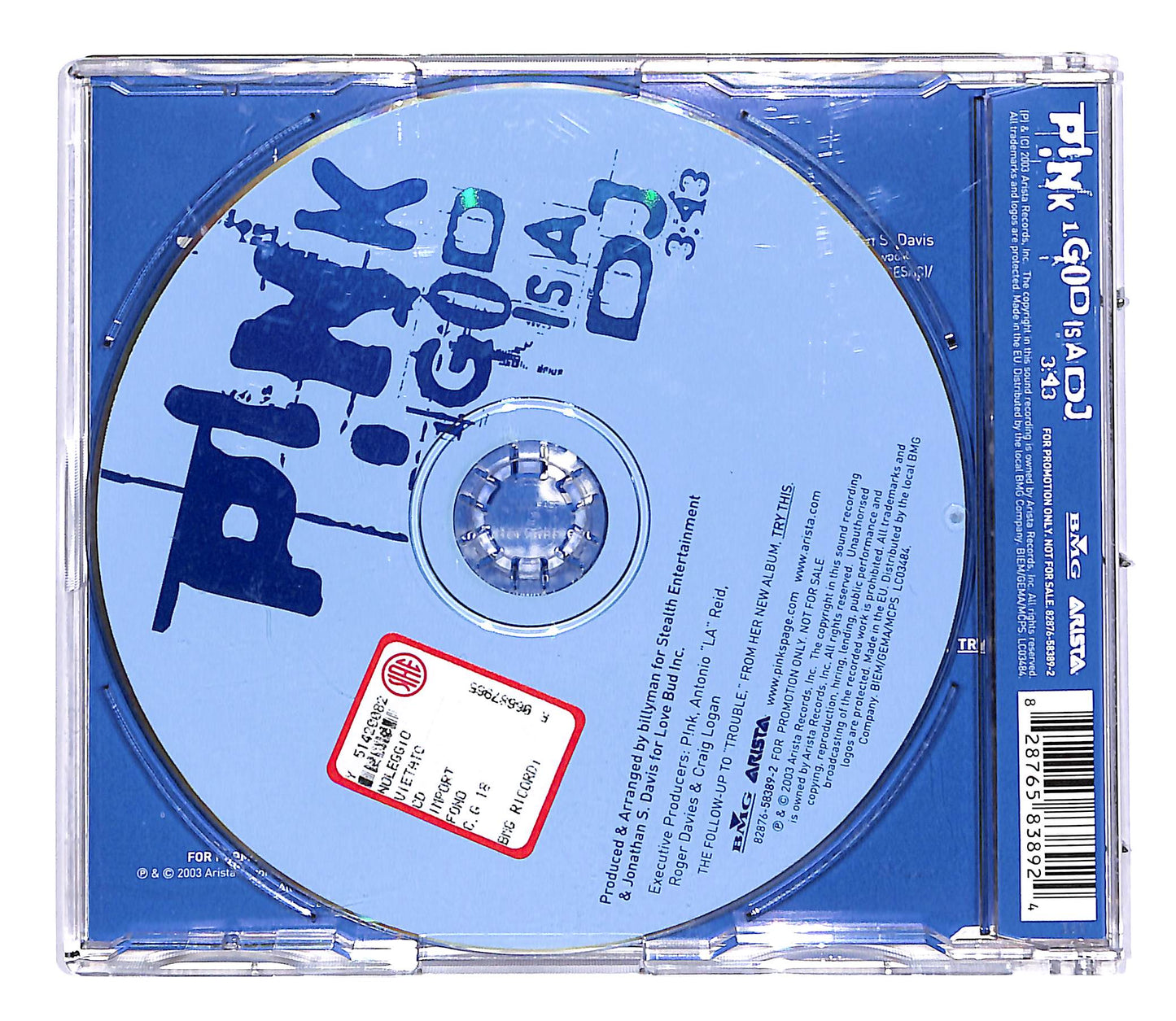 EBOND P!NK - God Is A DJ CD CD053314