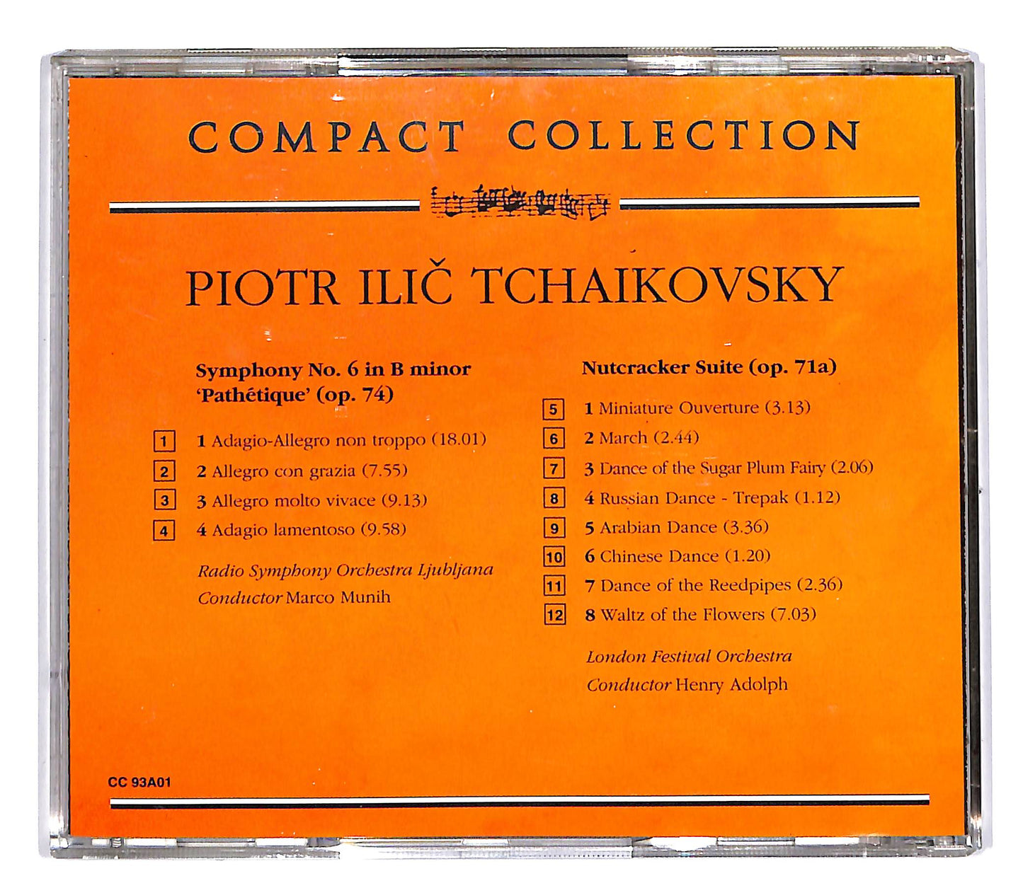EBOND Tchaikovsky - Symphony no.6 in b minor Pathetique EDITORIALE CD CD053340