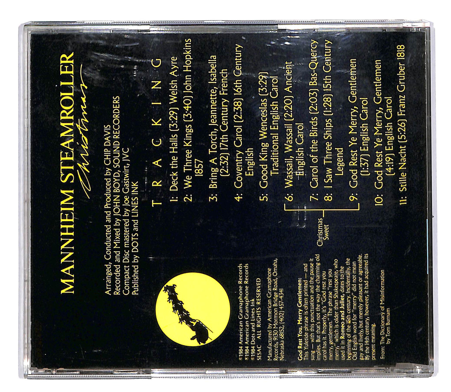 EBOND Mannheim Steamroller - Christmas CD CD053357