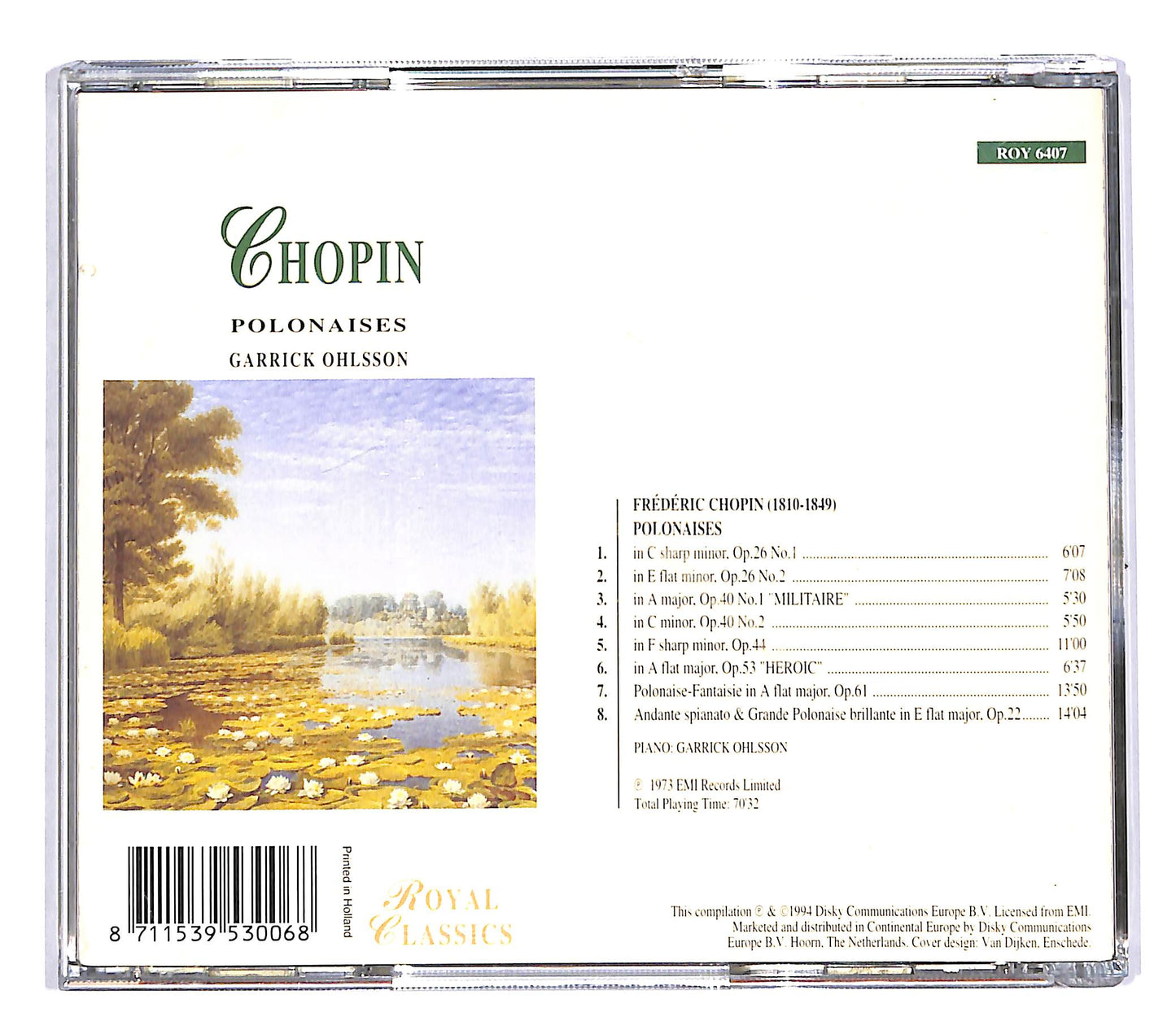 EBOND Chopin - Garrick Ohlsson - Chopin Polonaises CD CD053406