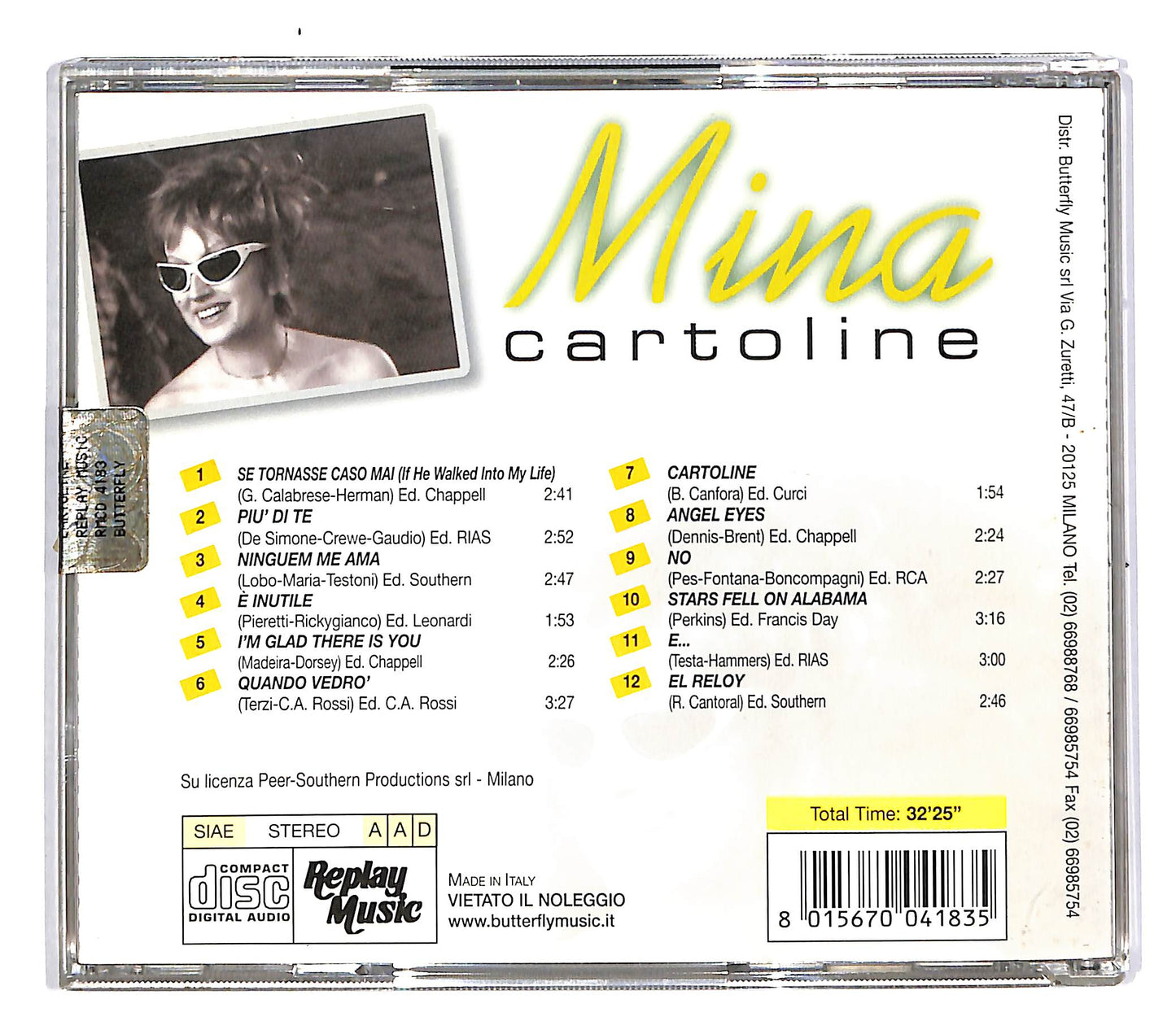 EBOND Mina - Cartoline CD CD053445
