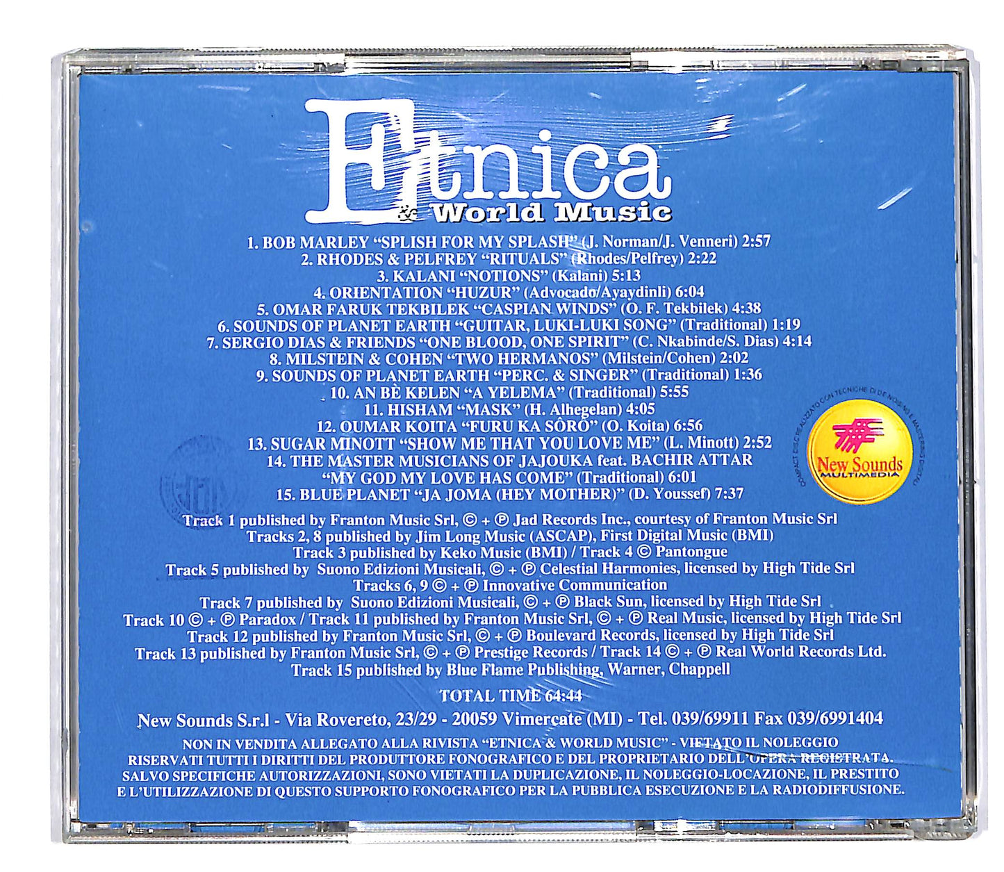 EBOND Various - Etnica & World Music Vol. 7 EDITORIALE CD CD053448