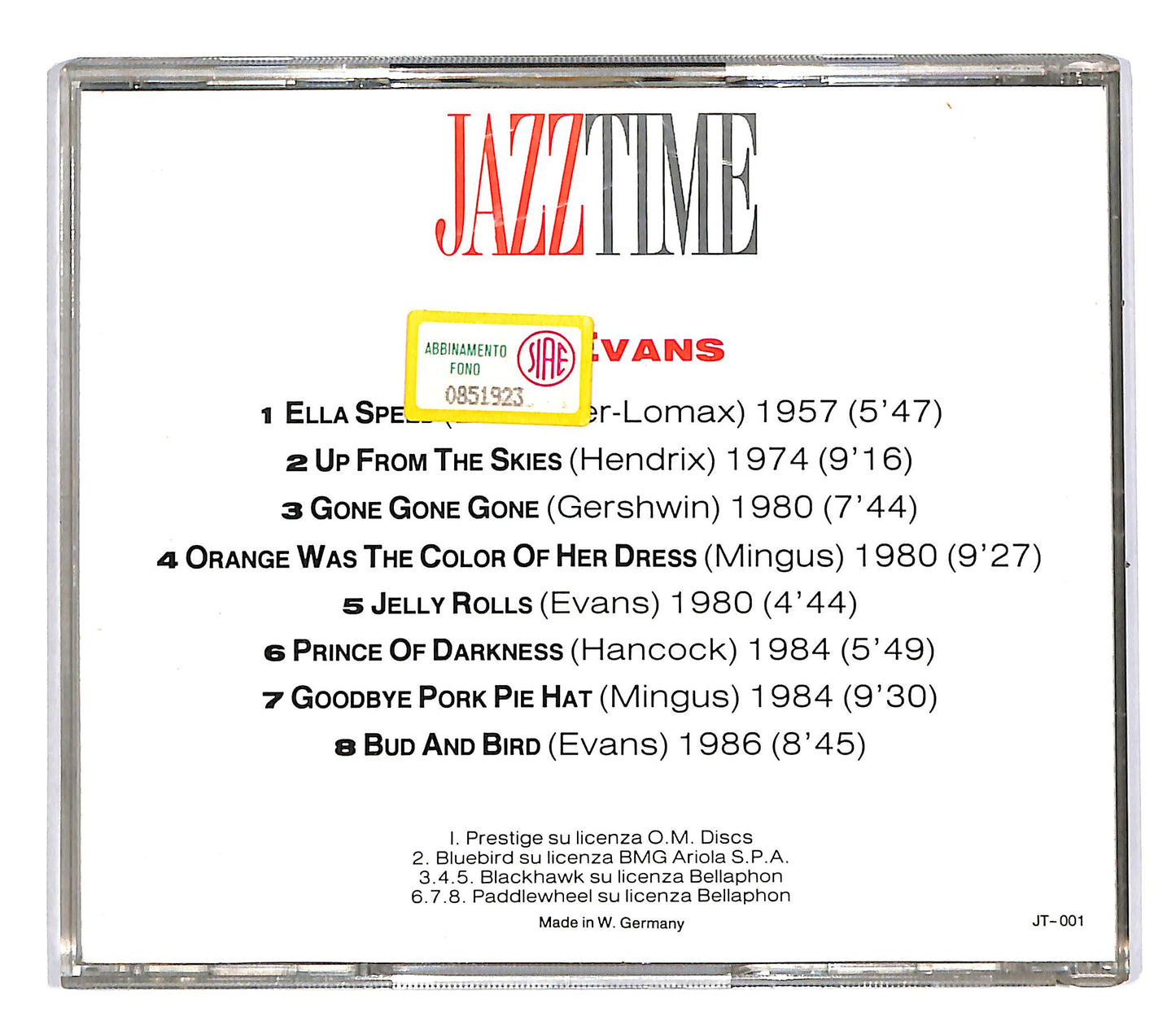 EBOND Gil Evans - Gil Evans EDITORIALE CD CD053461