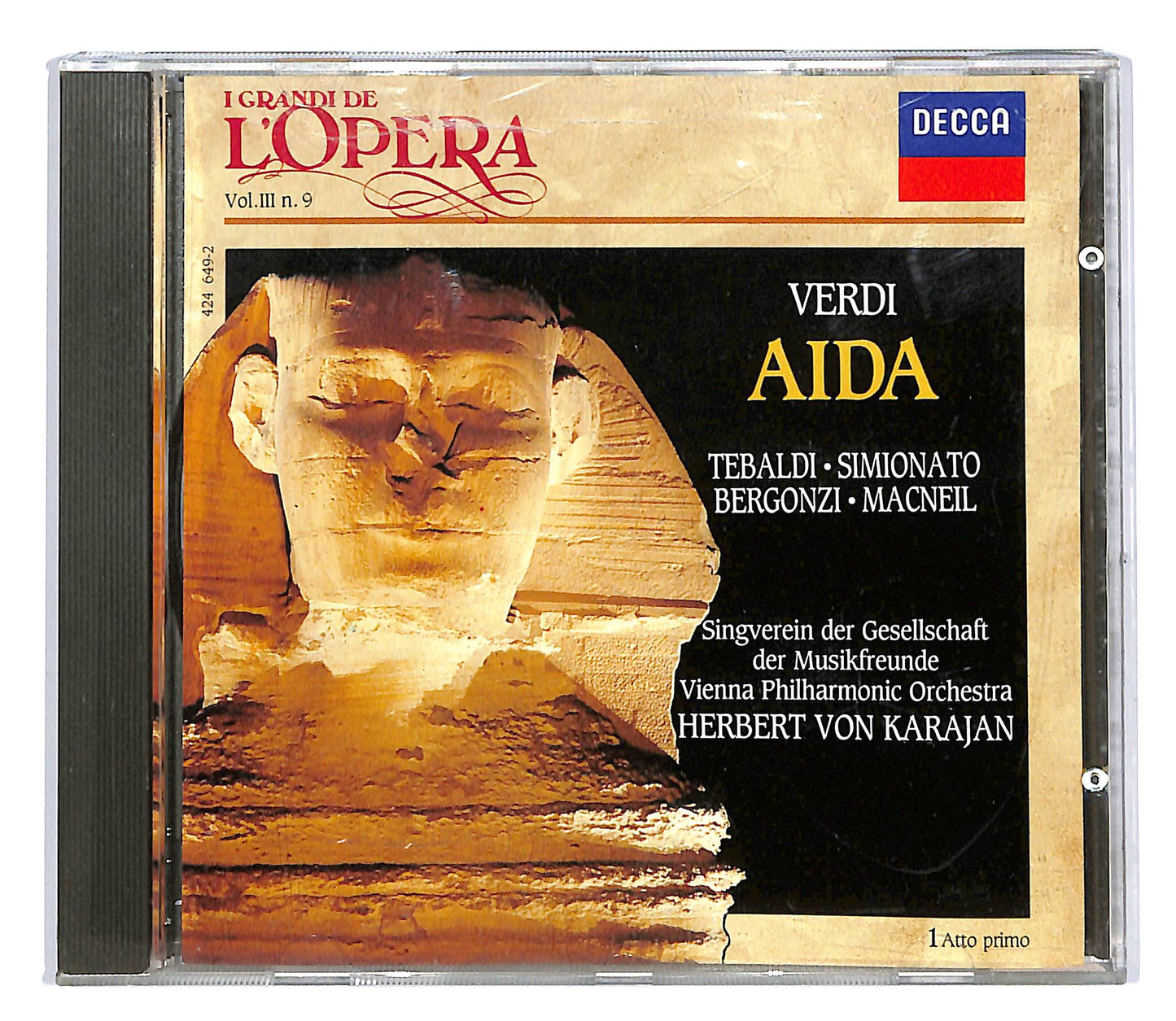 EBOND Verdi - Aida ( Atto primo ) EDITORIALE CD CD053517