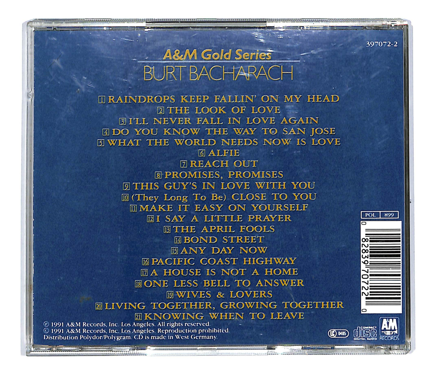 EBOND Burt Bacharach - Burt Bacharach CD CD053546