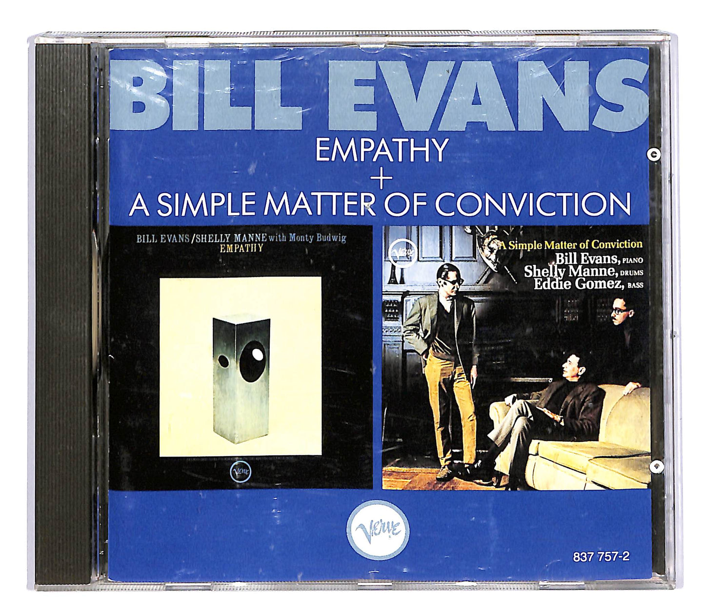 EBOND Bill Evans - Empathy + A Simple Matter Of Conviction CD CD053616