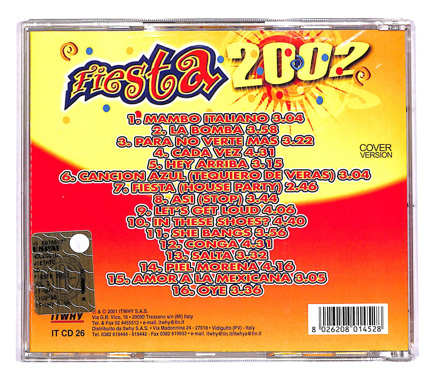 EBOND Various - fiesta 2002 volume 2 CD CD053648