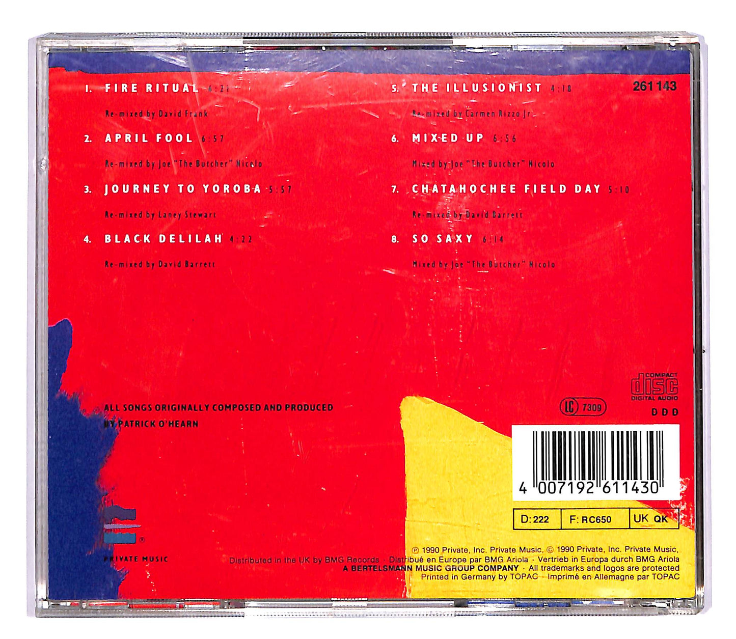 EBOND Patrick O'Hearn - Mix-Up CD CD053652