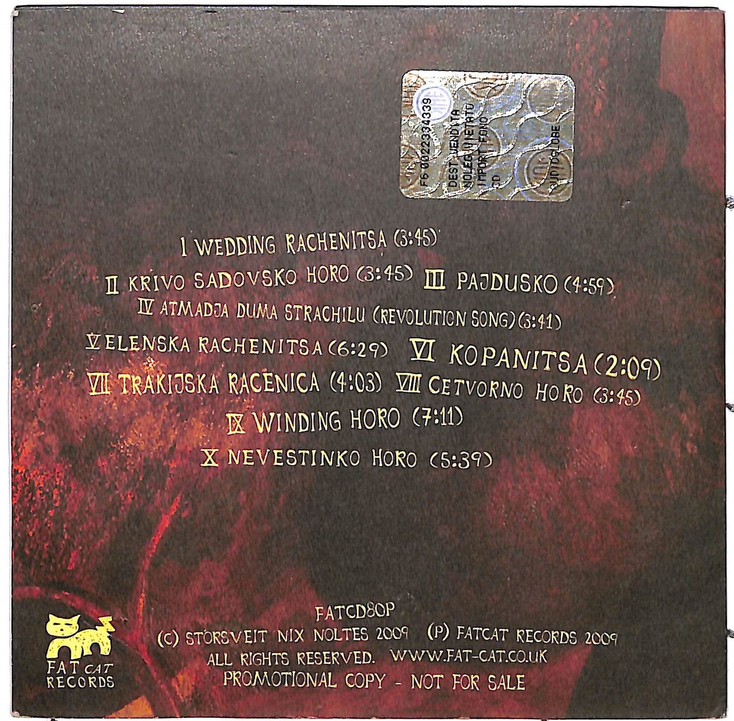 EBOND Storsveit Nix Noltes - Royal Family - Divorce CD CD053705