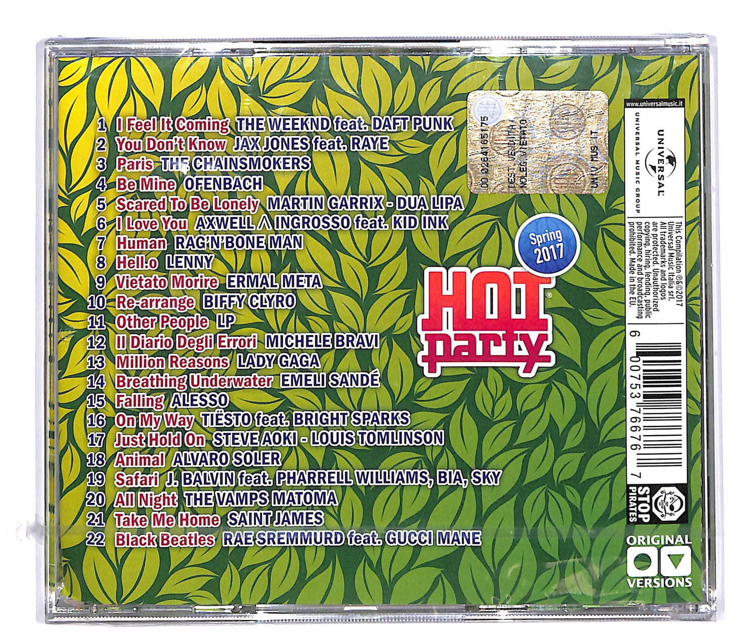 EBOND Various - Hot Party Spring 2017 CD CD053836