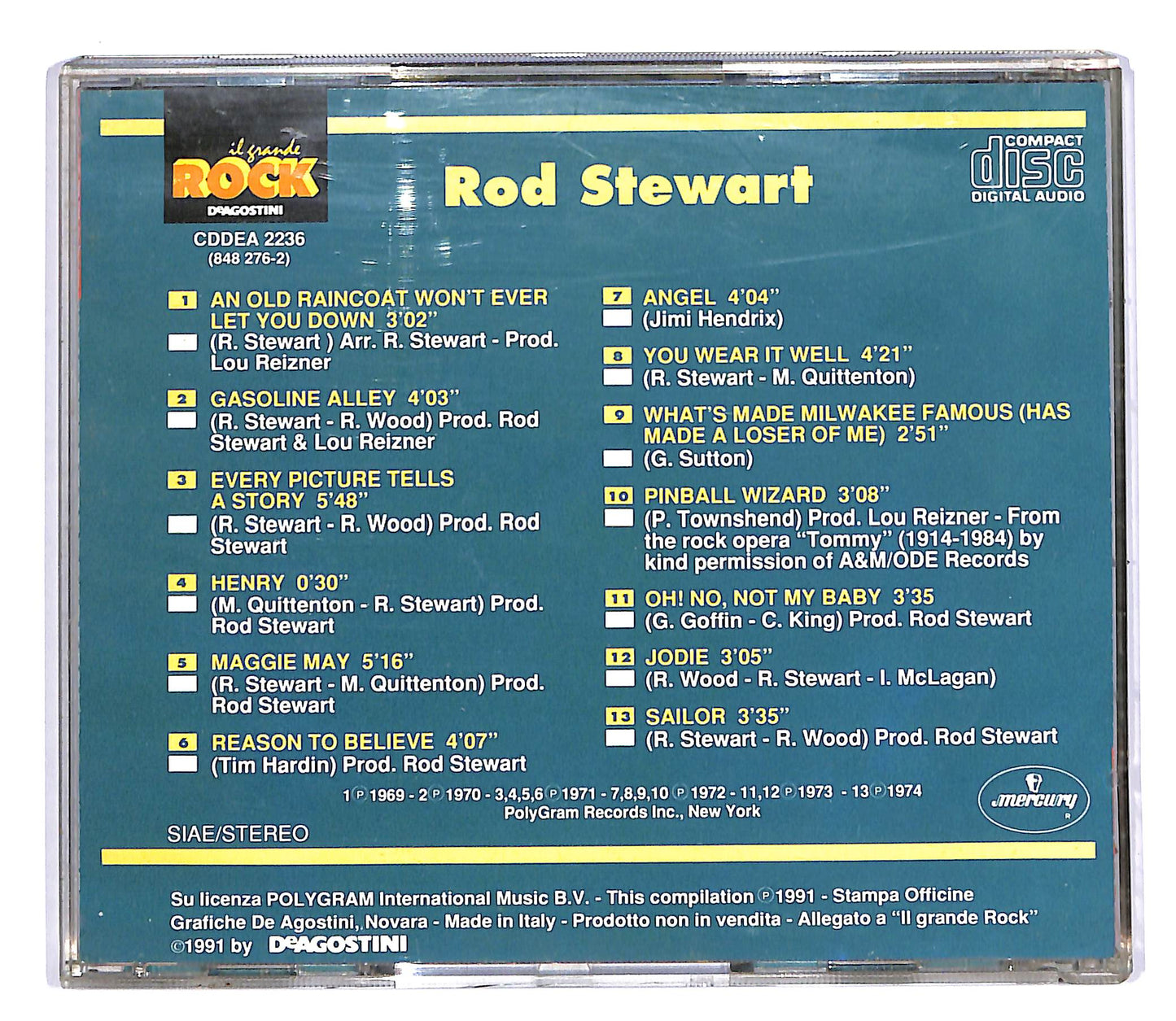 EBOND Rod Stewart - Rod Stewart EDITORIALE CD CD053855