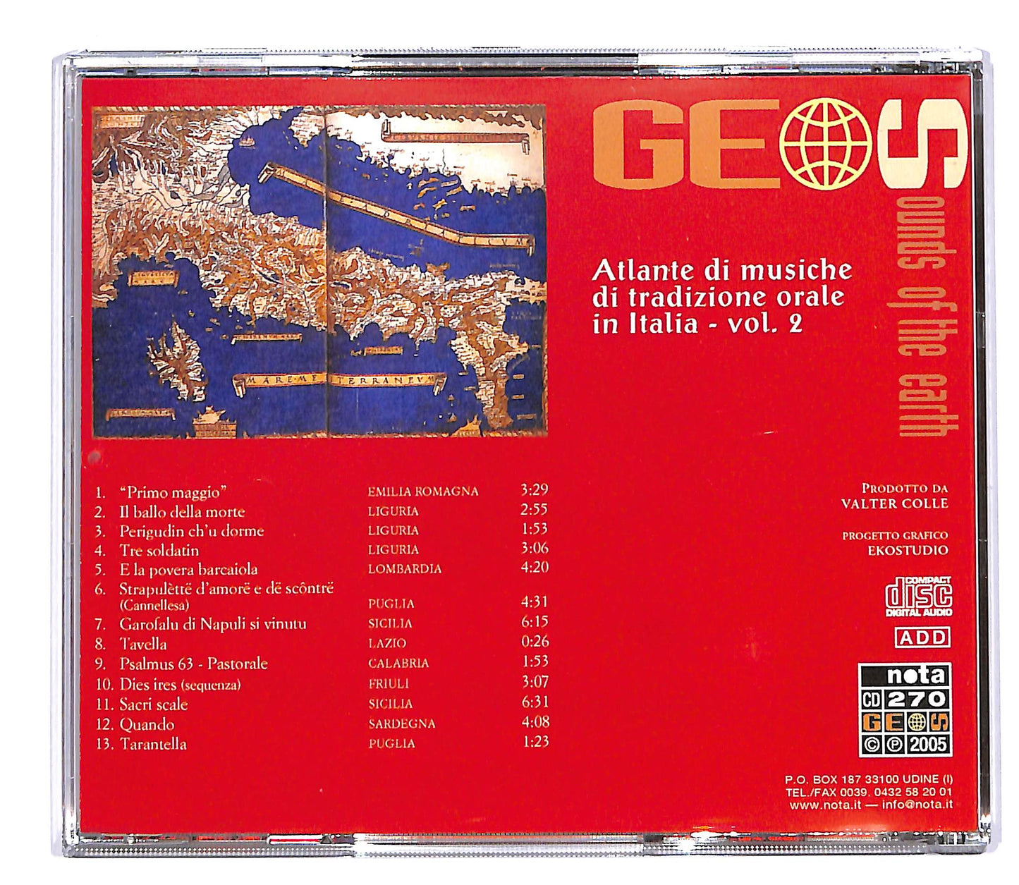 EBOND Various - Geos vol.2 CD CD053908