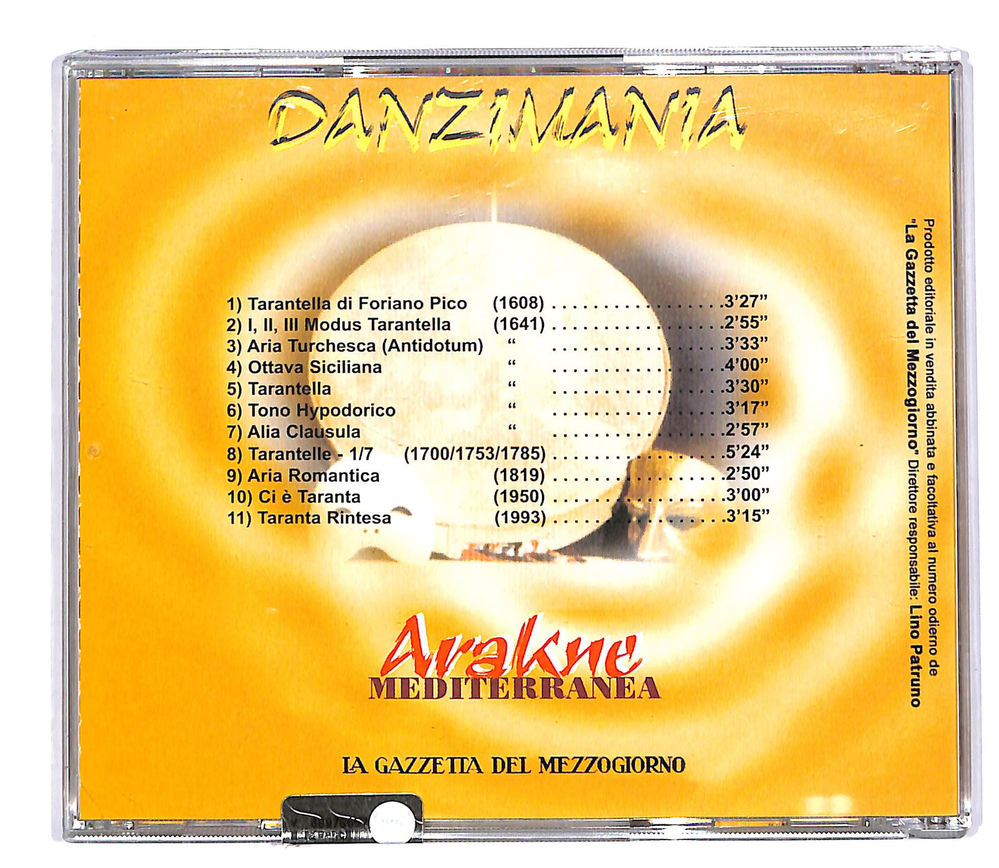 EBOND Arakne Mediterranea - Danzimania CD CD053909
