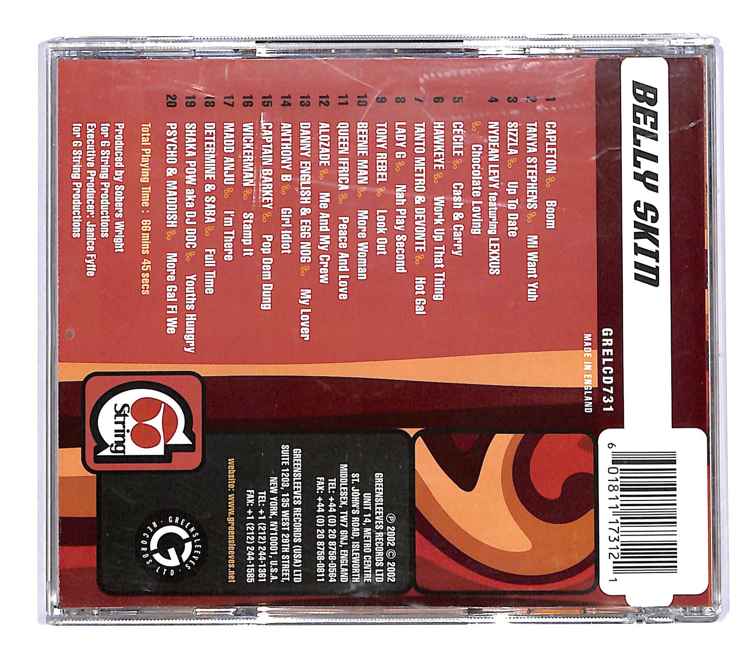 EBOND Various - Belly Skin CD CD053919