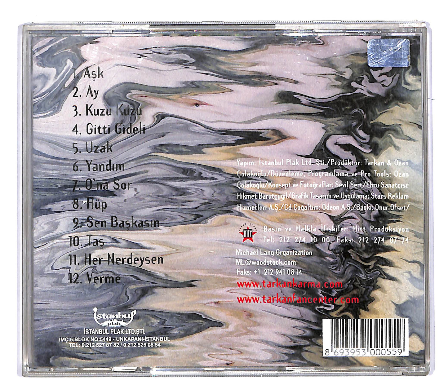 EBOND Tarkan - Karma CD CD054021
